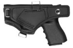 Leather holster for Glock 19 pistol - imagine 2