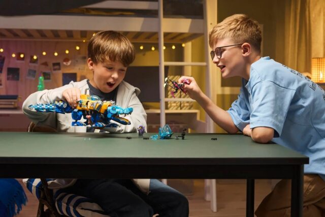 LEGO DREAMZZZ 71512 Crocodile Submarine - imagine 7