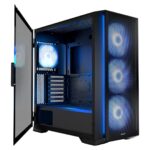 MODECOM  HORIZON ARGB Flow MIDI USB 3.0 X 2 CYPE-C computer case - imagine 2