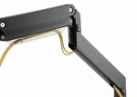 Gembird MA-DA3-03 monitor mount / stand 68.6 cm (27 ) Desk Black - imagine 9