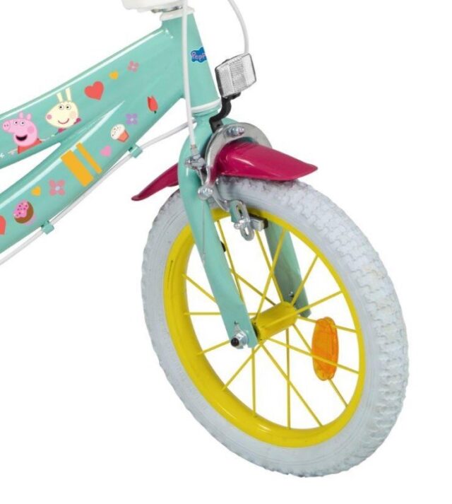 Children's bicycle 14  Peppa Pig green 1498 TOIMSA - imagine 2