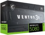 MSI VENTUS GeForce RTX5080 16G 3X OC NVIDIA GeForce RTX 5080 16 GB GDDR7 - imagine 2