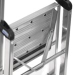 Krause Safety Folding ladder silver - imagine 7