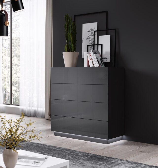 Cama Lighting REJA dresser 4S white - imagine 2