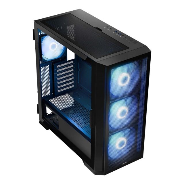 MODECOM  HORIZON ARGB Flow MIDI USB 3.0 X 2 CYPE-C computer case - imagine 11