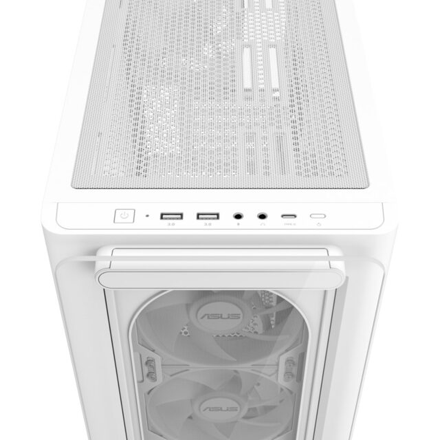 ASUS A23 PLUS ARGB WHITE Computer Case White - imagine 12