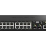 QNAP QSW-M2116P-2T2S network switch Managed L2 2.5G Ethernet Power over Ethernet (PoE) Black