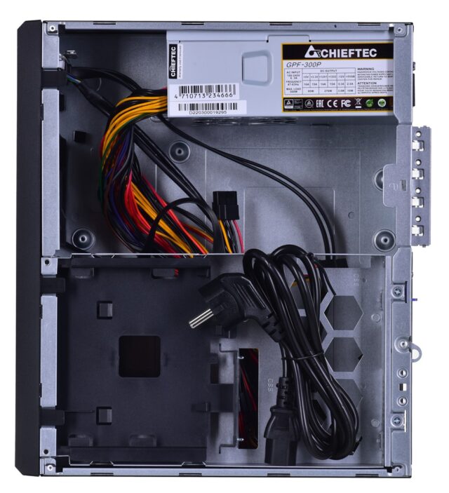 Chieftec BE-10B-300 computer case Small Form Factor (SFF) Black 300 W - imagine 3
