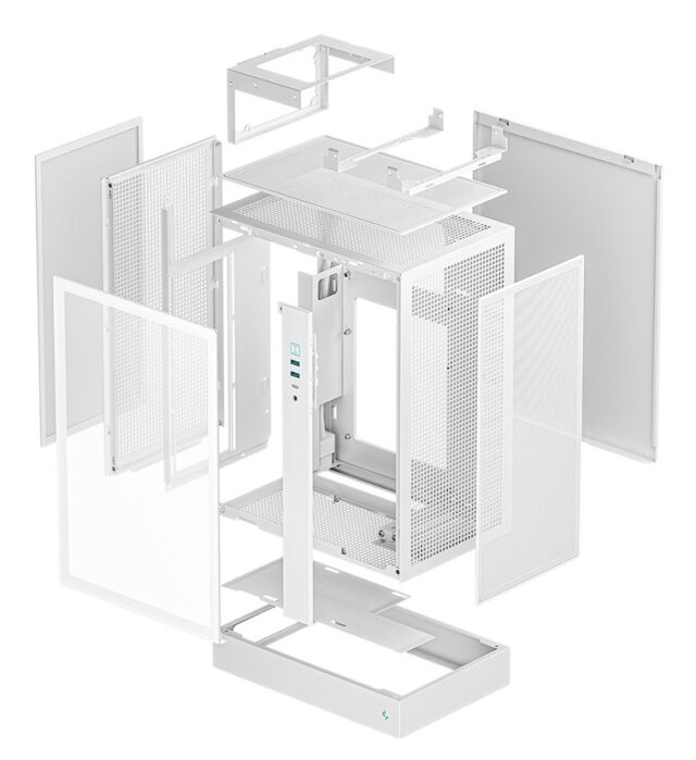 DeepCool CH170 PLUS WH Tower White - imagine 10