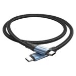 Kabel USB-C do USB-C Vention USB 2.0 5A 240W 1.5m czarny - imagine 3