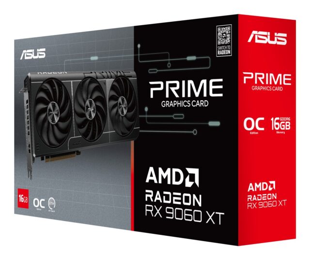 ASUS Prime Radeon RX 9060 XT O16G AMD 16 GB GDDR6 - imagine 7