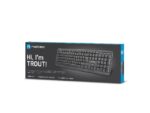 NATEC KEYBOARD TROUT SLIM USB  US LAYOUT  BLACK - imagine 5