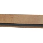 Cama set of two shelves 125cm SOHO lefkas oak/black