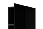 Wardrobe PAFOS 1D BASE 45x55 5x45 Black matt - imagine 3