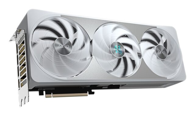 GIGABYTE GeForce RTX 5070 Ti AERO OC 16G Graphics Card - 16GB GDDR7  256bit  PCI-E 5.0  2588 MHz Core Clock  3 x DP 2.1a  1 x HDMI 2.1b  NVIDIA DLSS 4  GV-N507TAERO OC-16GD - imagine 8
