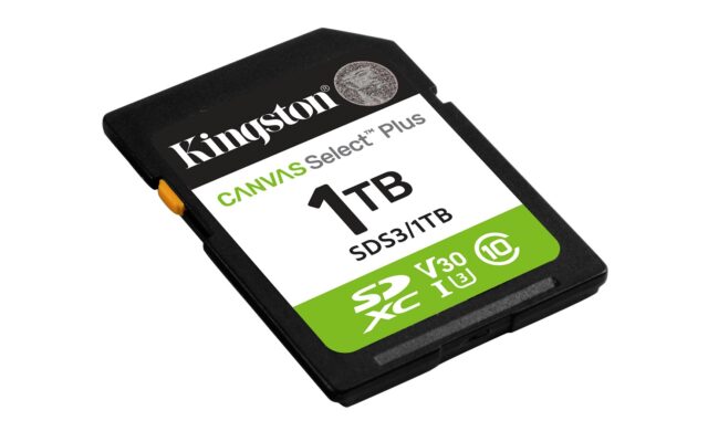 Kingston Technology 1TB SDXC Canvas Select Plus Gen3 150MB/s C10 UHS-I U3 V30 - imagine 7