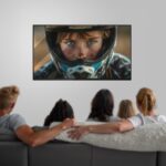 Maclean ultra flat wall mount for TV  40-85   max VESA 600x400  load up to 80kg  MC-123 - imagine 12