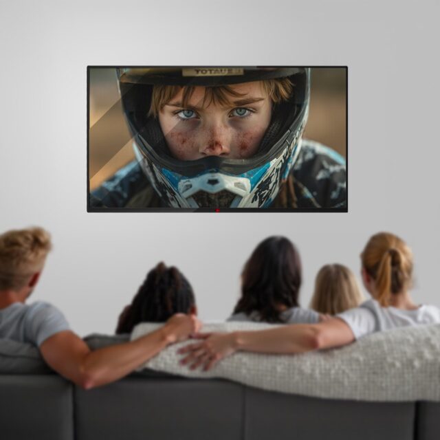 Maclean ultra flat wall mount for TV  40-85   max VESA 600x400  load up to 80kg  MC-123 - imagine 12