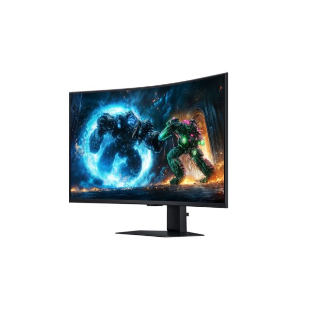 Samsung G75F computer monitor 94 cm (37 ) 3840 x 2160 pixels 4K Ultra HD LCD Black - imagine 3