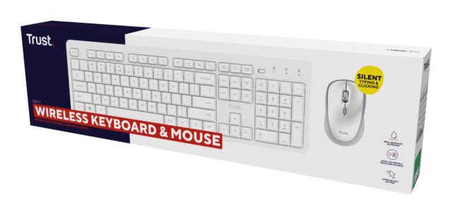 Trust Ody II Wireless US - set (keyboard + mouse)  white - imagine 7