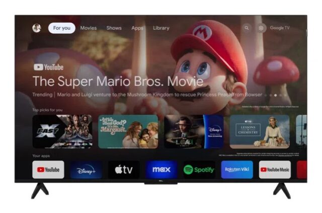 TCL T7B 55T7B TV 139.7 cm (55 ) 4K Ultra HD Smart TV Wi-Fi Black  Titanium 600 cd/m2 - imagine 9