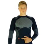 Glovii GXBL winter sport body protection Skiing  Snowboarding Unisex Nylon  Elastane  Polyester Black - imagine 2