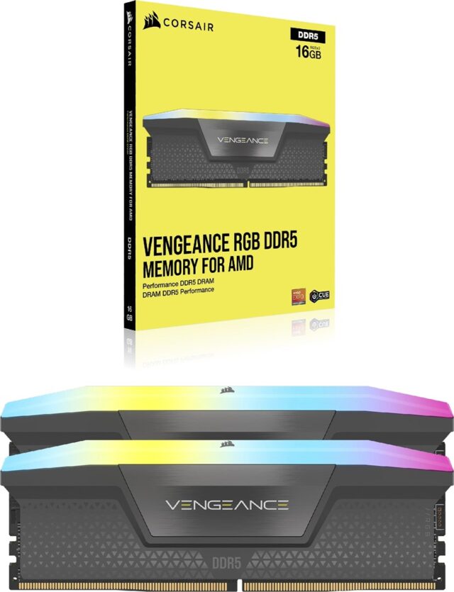 Corsair Vengeance RGB memory module 32 GB 2 x 16 GB DDR5 - imagine 3