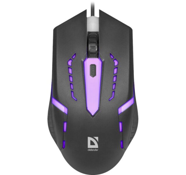 MOUSE DEFENDER FLASH MB-600L OPTIC LED 1200dpi 4P - imagine 2