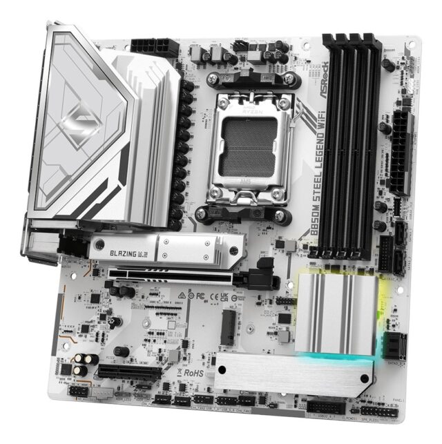 Asrock B850M Steel Legend WiFi AMD B850 Socket AM5 micro ATX - imagine 5