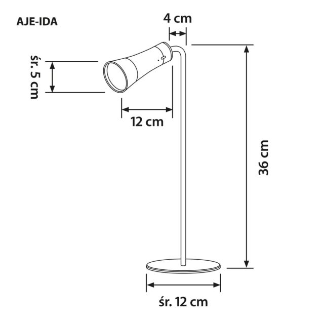 Activejet Multifunctional lamp AJE-IDA 4IN1 - imagine 9
