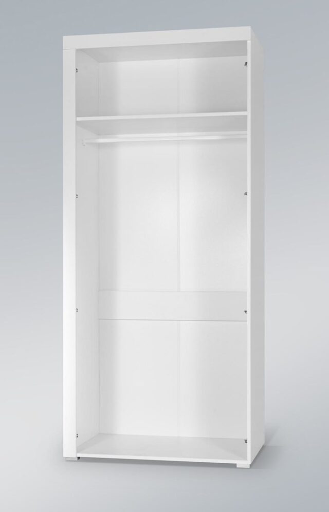 Cama wardrobe SAMBA white/white gloss - imagine 2