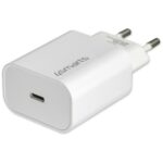 4smarts VoltPlug 20W PD USB-C wall charger with USB-C to Lightning cable white - imagine 7