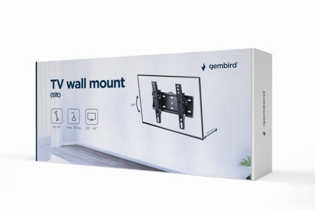 Gembird WM-42T-02 TV mount/stand 106.7 cm (42 ) Black - imagine 10