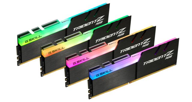 G.Skill Trident Z RGB F4-3600C16Q-128GTZR memory module 128 GB 4 x 32 GB DDR4 3600 MHz - imagine 2