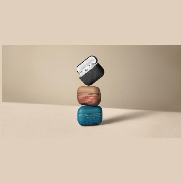 Case PITAKA Aramid Fiber for AirPods Pro  3 moonrise - imagine 4