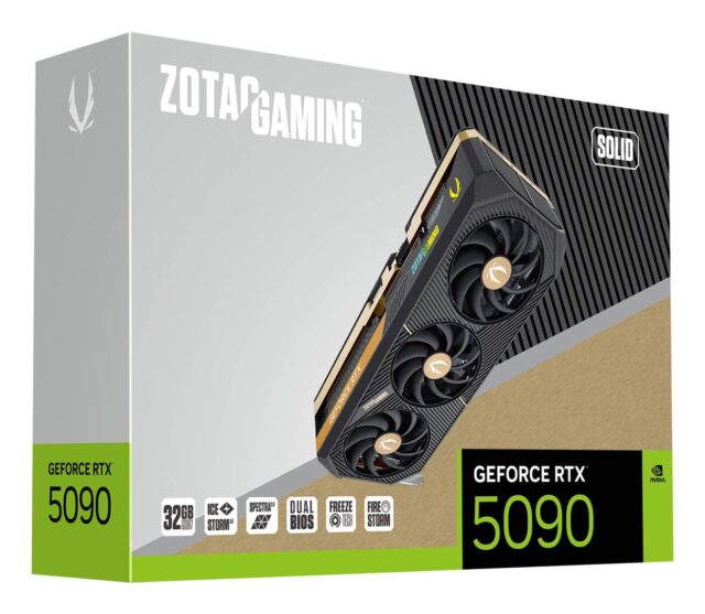 Zotac GAMING GeForce RTX 5090 SOLID NVIDIA 32 GB GDDR7 - imagine 7