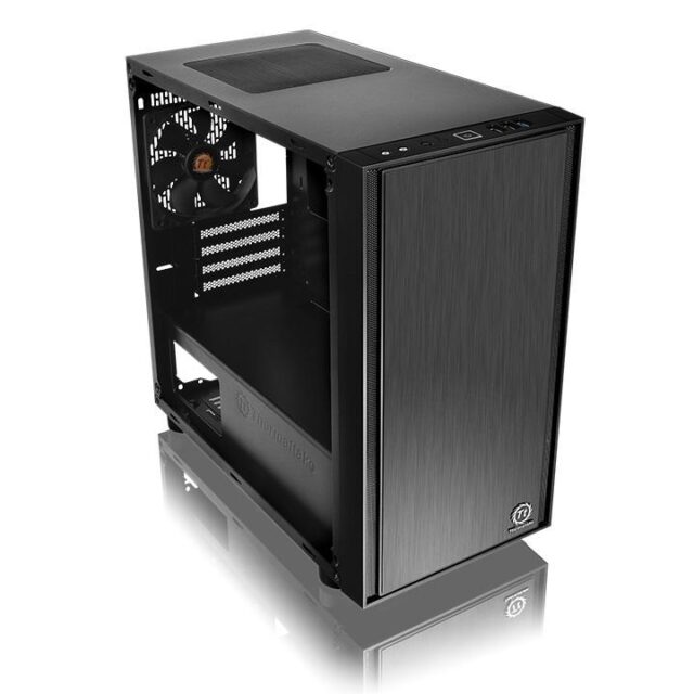 Thermaltake Versa H17 Micro Tower Black - imagine 4