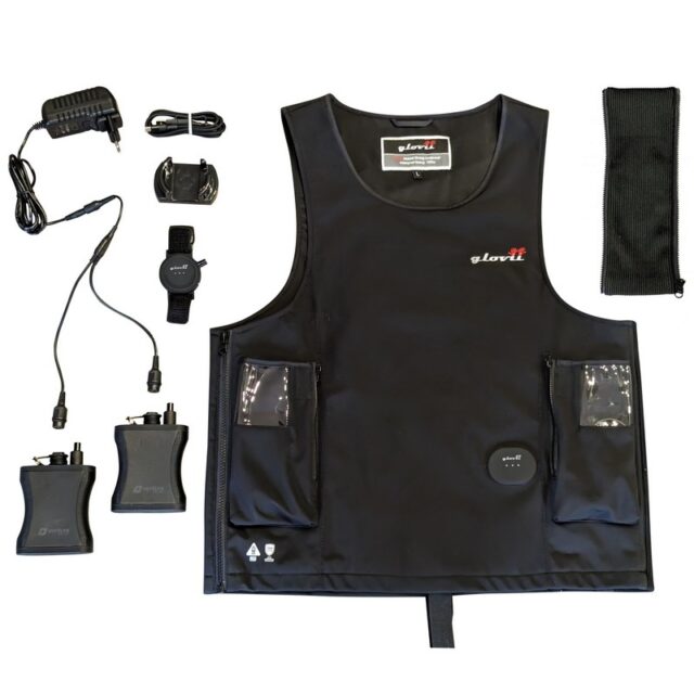 Glovii GMV2M water sport vest Black Softshell - imagine 5