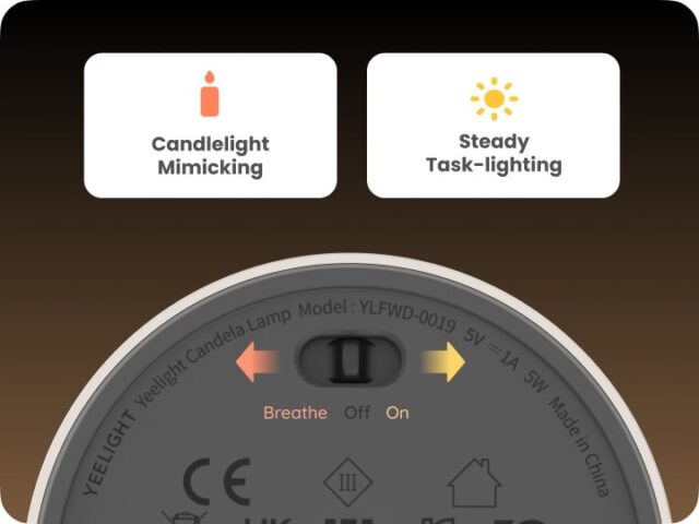 Yeelight Candela YLFWD-0019 Ambient light - imagine 5