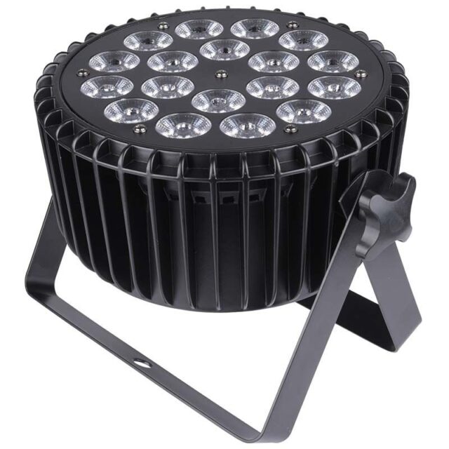 LIGHT4ME ALU QUAD PAR 18x6W RGBW - stage spotlight - imagine 3