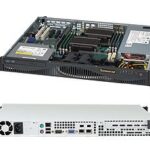 Supermicro SuperChassis 512F-350B1 Rack Black 350 W