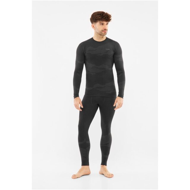 VIKING Gasher Man Set Merino men's underwear  size L  black - imagine 4