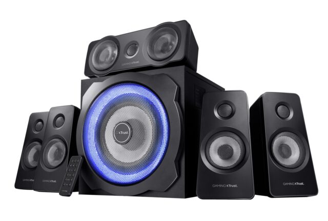 Trust GXT 658 Tytan 5.1 speaker set 90 W Universal Black 5.1 channels - imagine 6
