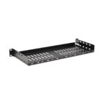 Tripp Lite SRSHELF2P1USHRT SmartRack Cantilever Fixed Steel Rack Shelf - 1U  Vented  7 in. (17.8 cm) Deep  Holds up to 40 lb. (18 kg)