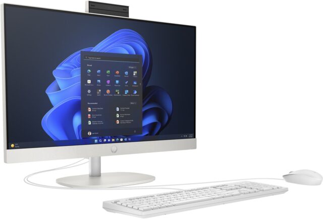 HP Pro 240 G10 All-in-One Desktop PC Intel® Core™ i5 16 GB DDR4-SDRAM 512 GB SSD Windows 11 Pro White - imagine 3