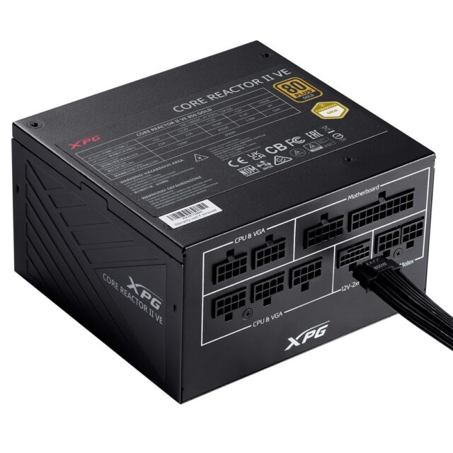 XPG COREREACTOR II VE 750W Power Supply - imagine 5