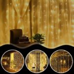 EXTRALINK KURTYNA LED ŚWIETLNA 300LED LAMPKI CHOINKOWE SOPLE WEWNĘTRZNE GIRLANDA 3X3M - imagine 4