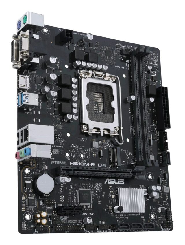 ASUS PRIME H610M-R D4 Intel H610 LGA 1700 micro ATX - imagine 3