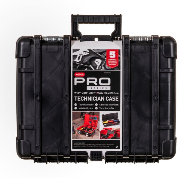 Keter 237003 equipment case Hard shell case Black  Red - imagine 2