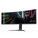 GIGABYTE CO49DQ OLED Curved Gaming Monitor - 5120x1440(DQHD)  1800R  144Hz  0.03ms  KVM  FreeSync Premium Pro  HDMI 2.1 - imagine 3